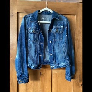 GAP ❤️ 1969 Distressed Denim Jacket EUC
